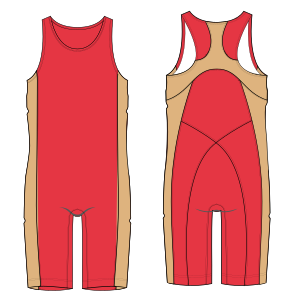 Patron ropa, Fashion sewing pattern, molde confeccion, patronesymoldes.com Sport suit 9620 MEN One-Piece
